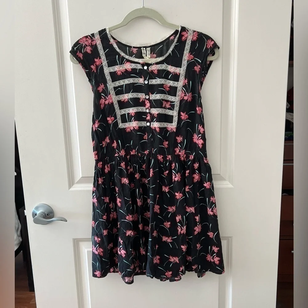 Free People Florals Dress